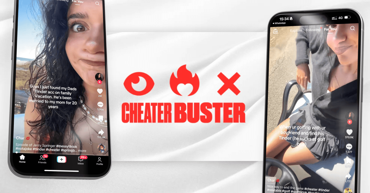 Is your partner cheating? This web app knows. A TikTok marketing masterclass.