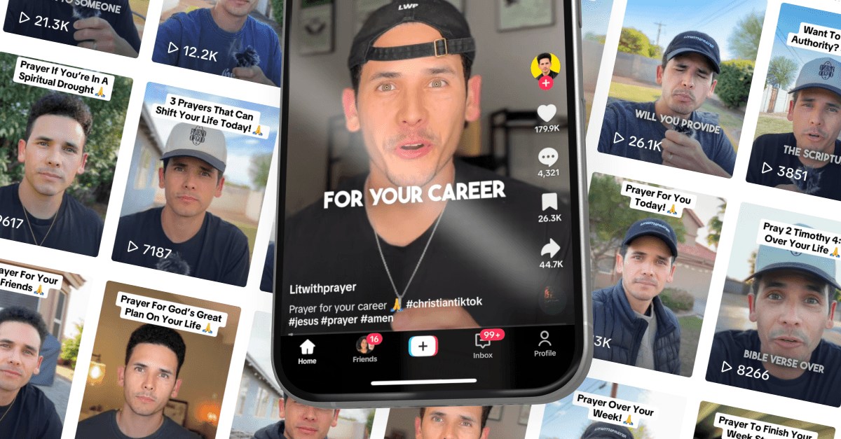 TikToker with 200M views enters the Bible app space.