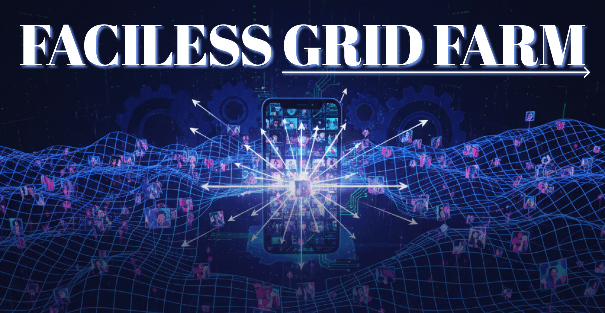 Peech’s 20-Account Faceless Grid Farm