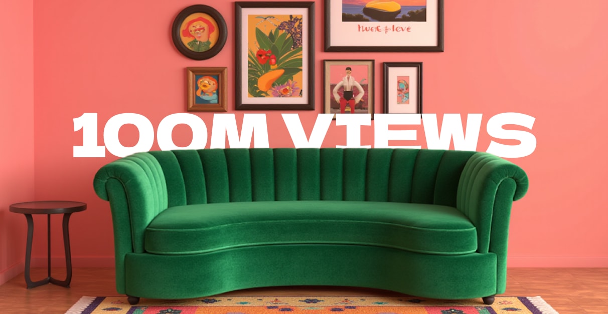 AI Interior Designer Verges On 100M views With Faceless Strategy