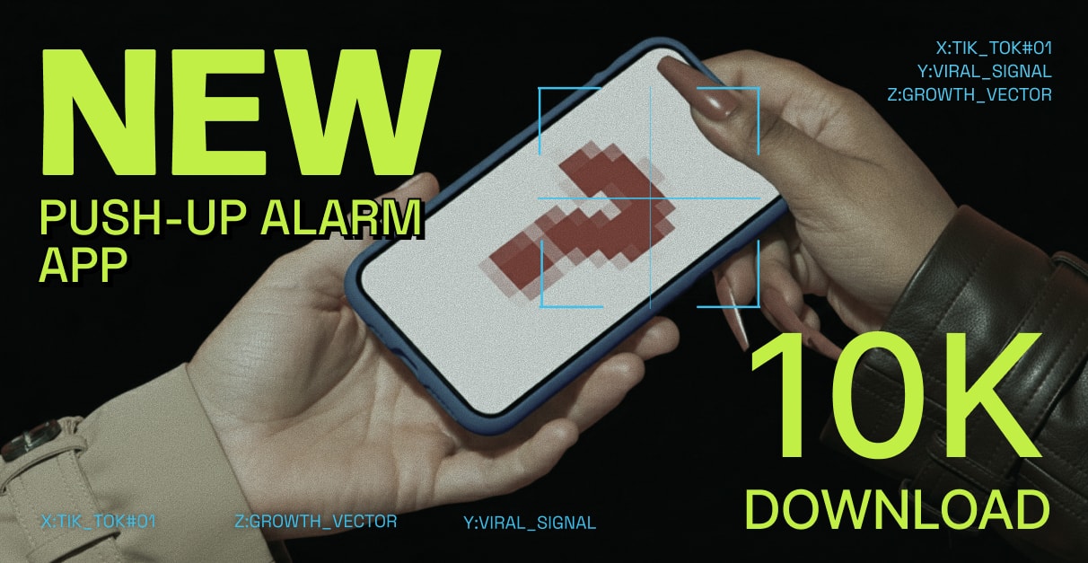 Another Push-Up Alarm Hits 10K Downloads in 2 Weeks