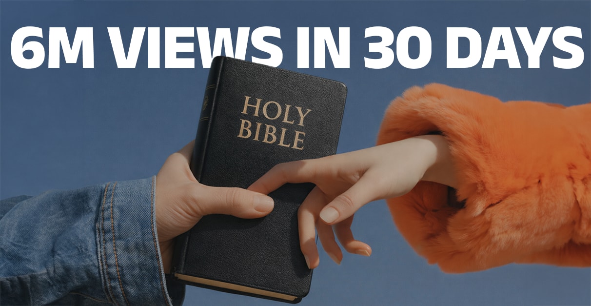 “Bible as tea” Podcast Pulls 6M Views in 30 Days