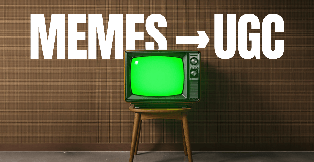 This Green Screen Meme Machine Is Now Switching Into UGC