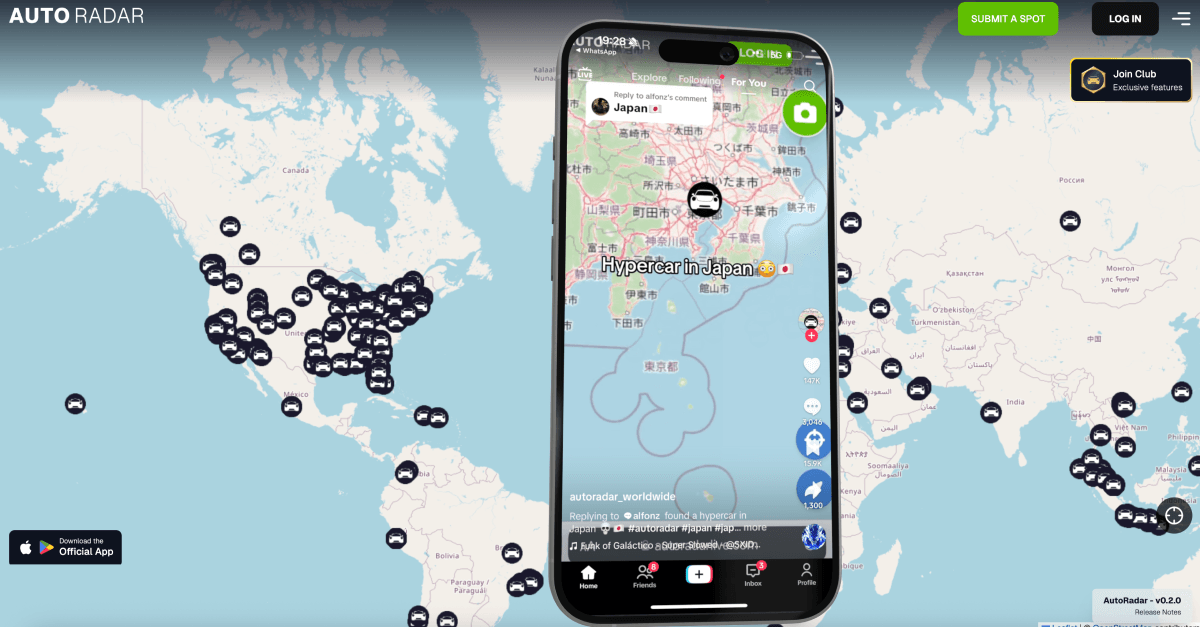 Rare car app hits 40K monthly downloads