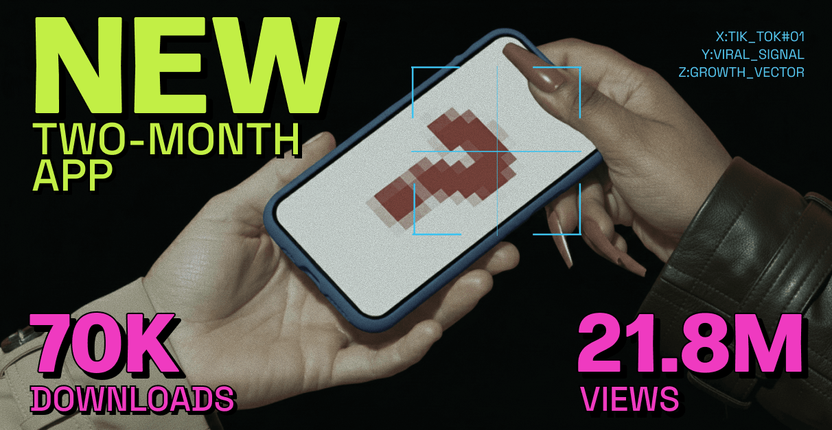 21.8M Views, 70,000 Downloads in 2 Months