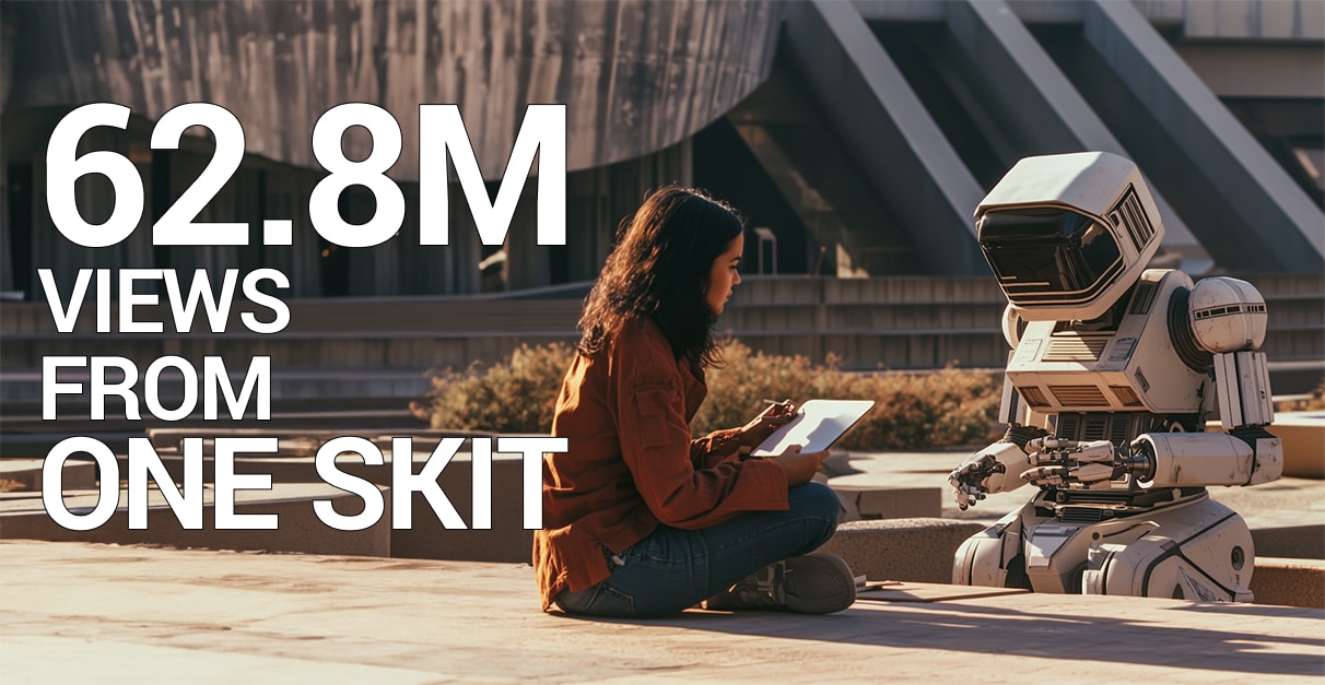 Interview‑Skits Strategy Powering 62.8M View