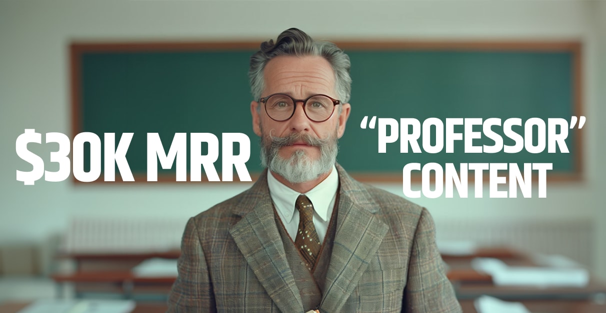 How an English-Learning App Reached $30K MRR With “Professor” Content