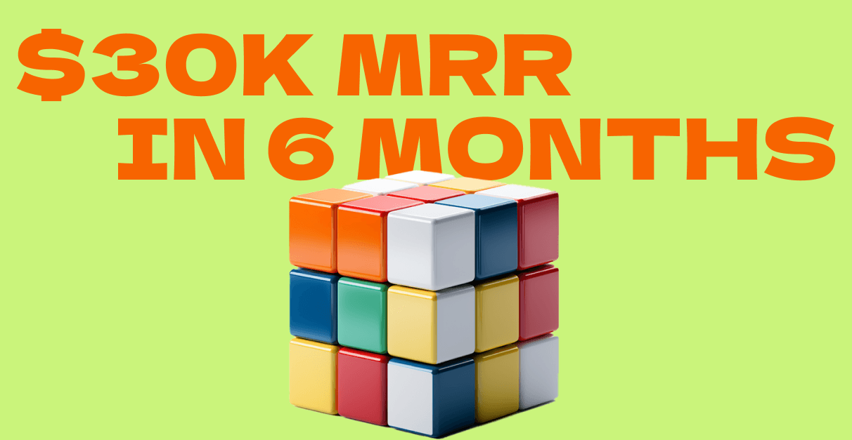 6‑Month‑Old Vibe Coding App Hits #12, $30K MRR